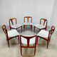 Set of 6 dining chairs 'Juliane' Johannes Andersen for Uldum