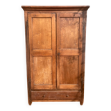 Raw wood wardrobe
