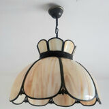 Tiffany suspension art deco glass paste