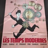Modern Times - Charlie Chaplin - movie poster