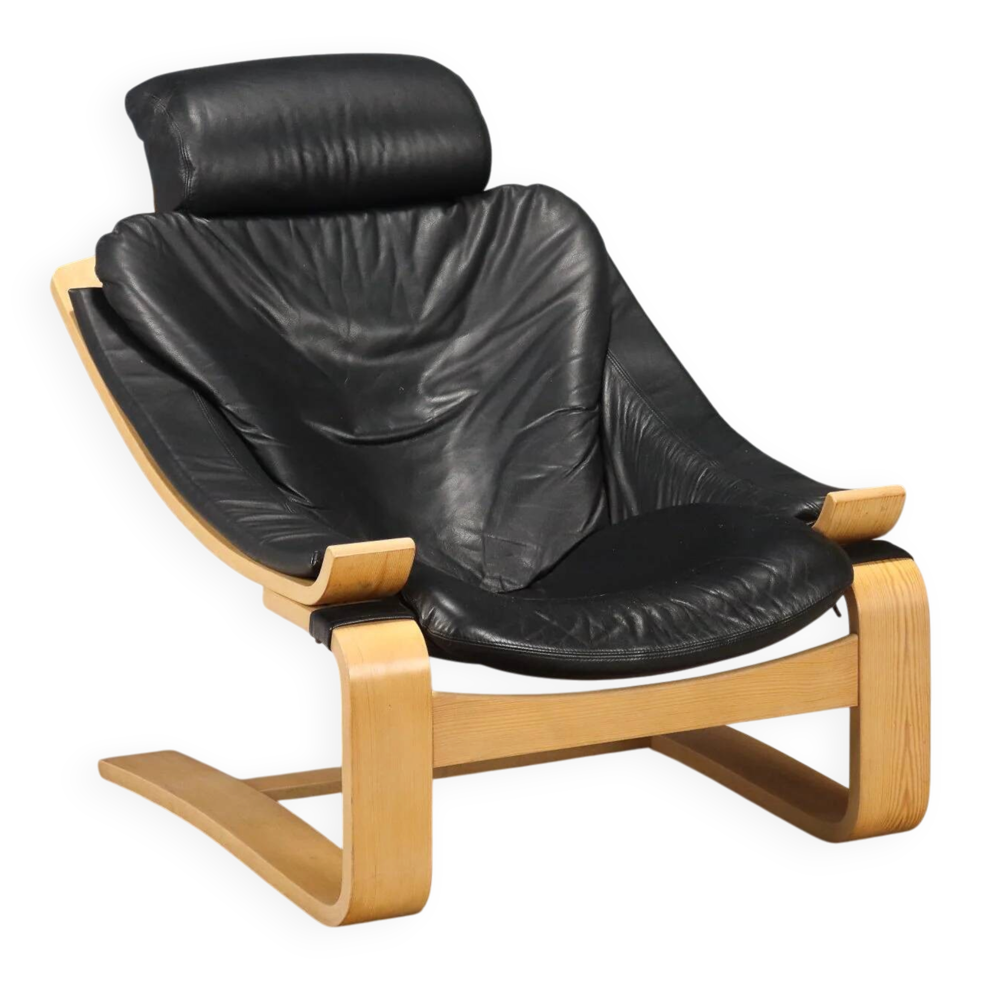 Vintage armchair Nelo Kroken design Ake Fribytter 1970s