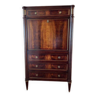 Cherry wood secretary / bar