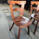 Set of 3 Brutalist Chairs