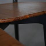 Set of 4 'Thema' chairs in pine by Yngve Ekström, Swedese, Modern Swedish, 1954