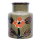 Flowered ceramic vase, decorative vase, flower pot, collection, interior decoration