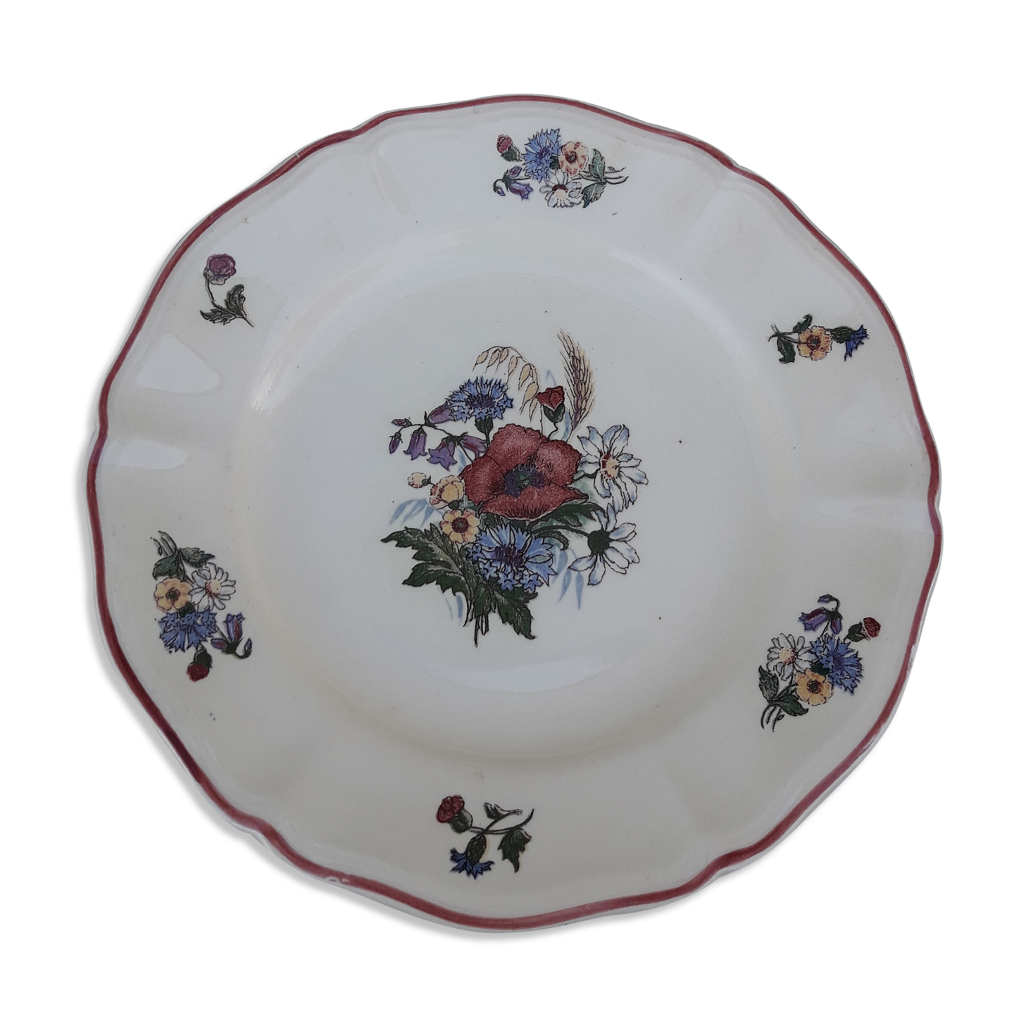 Sarreguemines model Agreste diam 21 cm dessert plate
