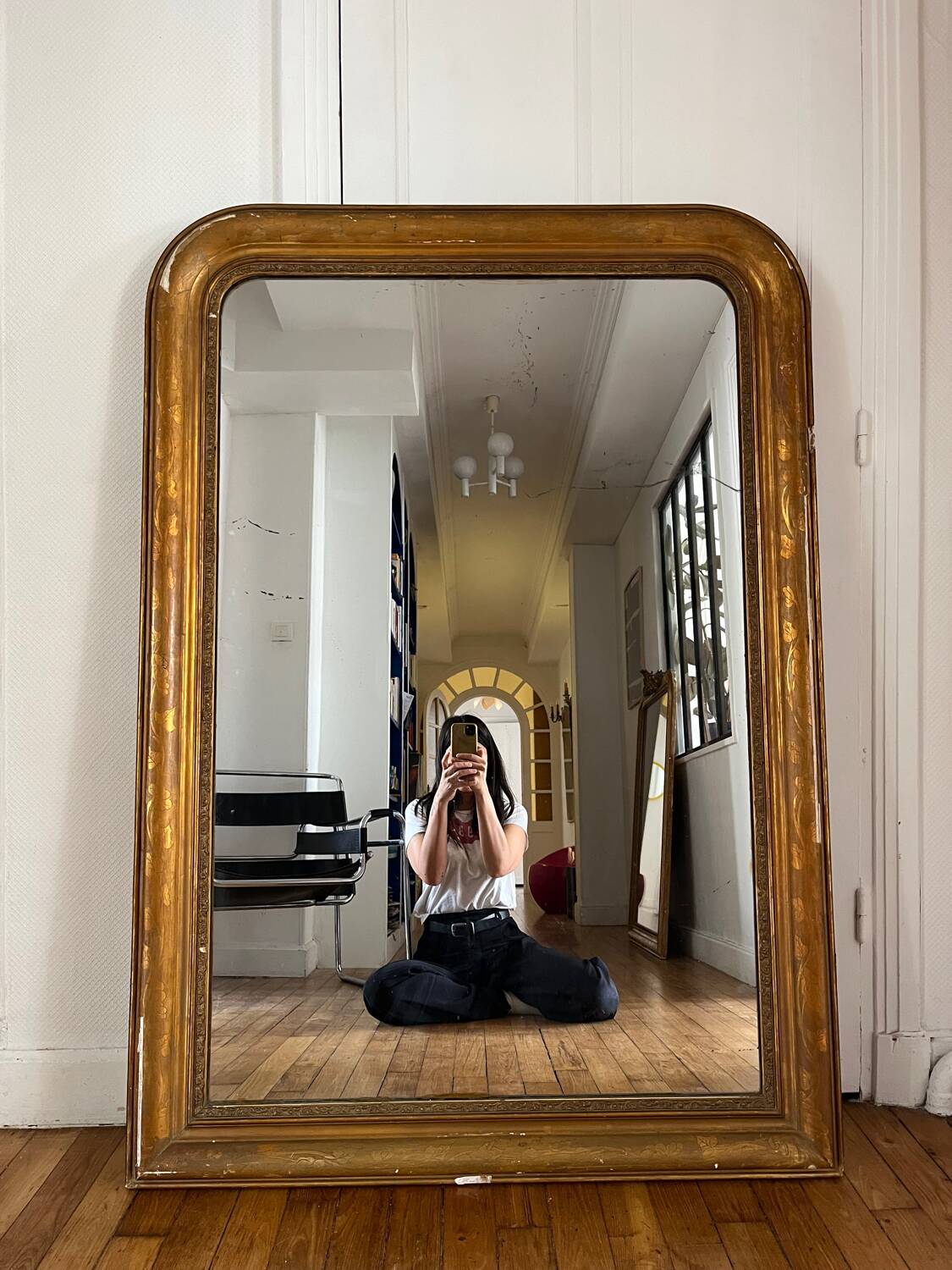 Miroir d’époque Louis Philippe 19ieme siècle