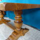 Farmhouse table in solid oak 190 cm