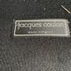 Vintage leather sofa Jacques Coulon 1960s