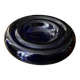 Cobalt blue glass ashtray by Enzo Mari, Circa. 1980