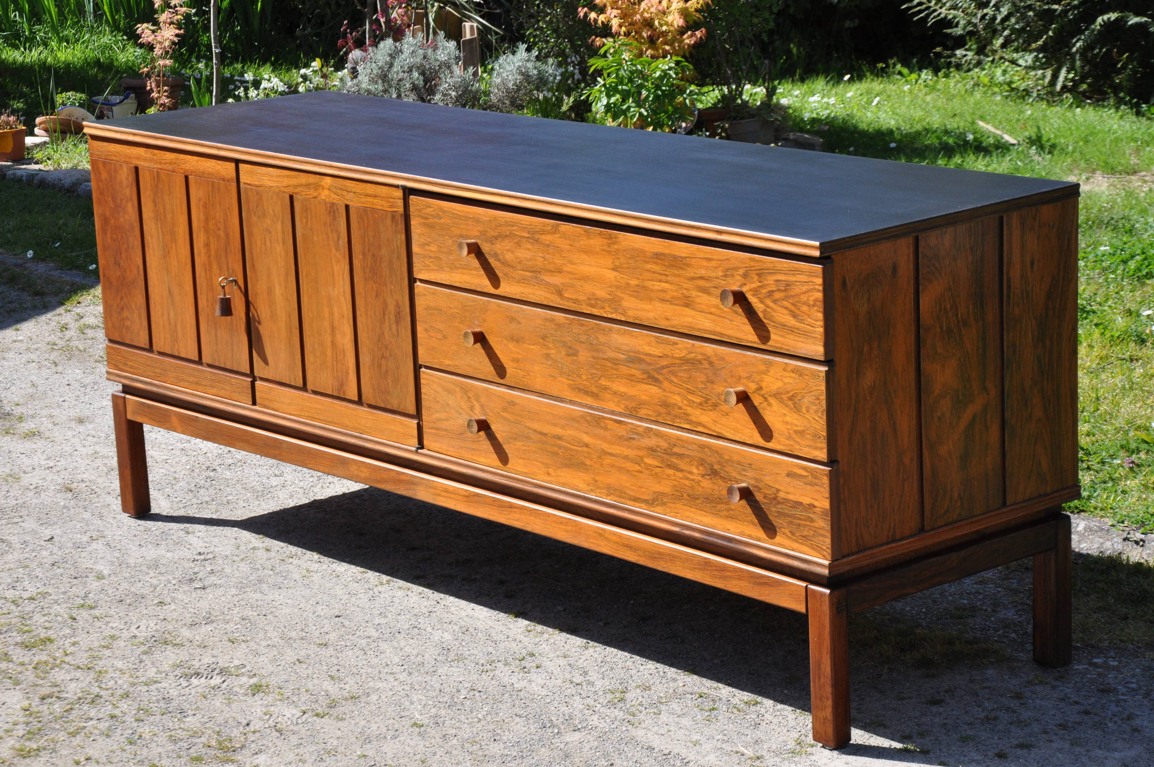 Rosewood enfilade, 1960s.