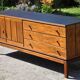 Rosewood enfilade, 1960s.