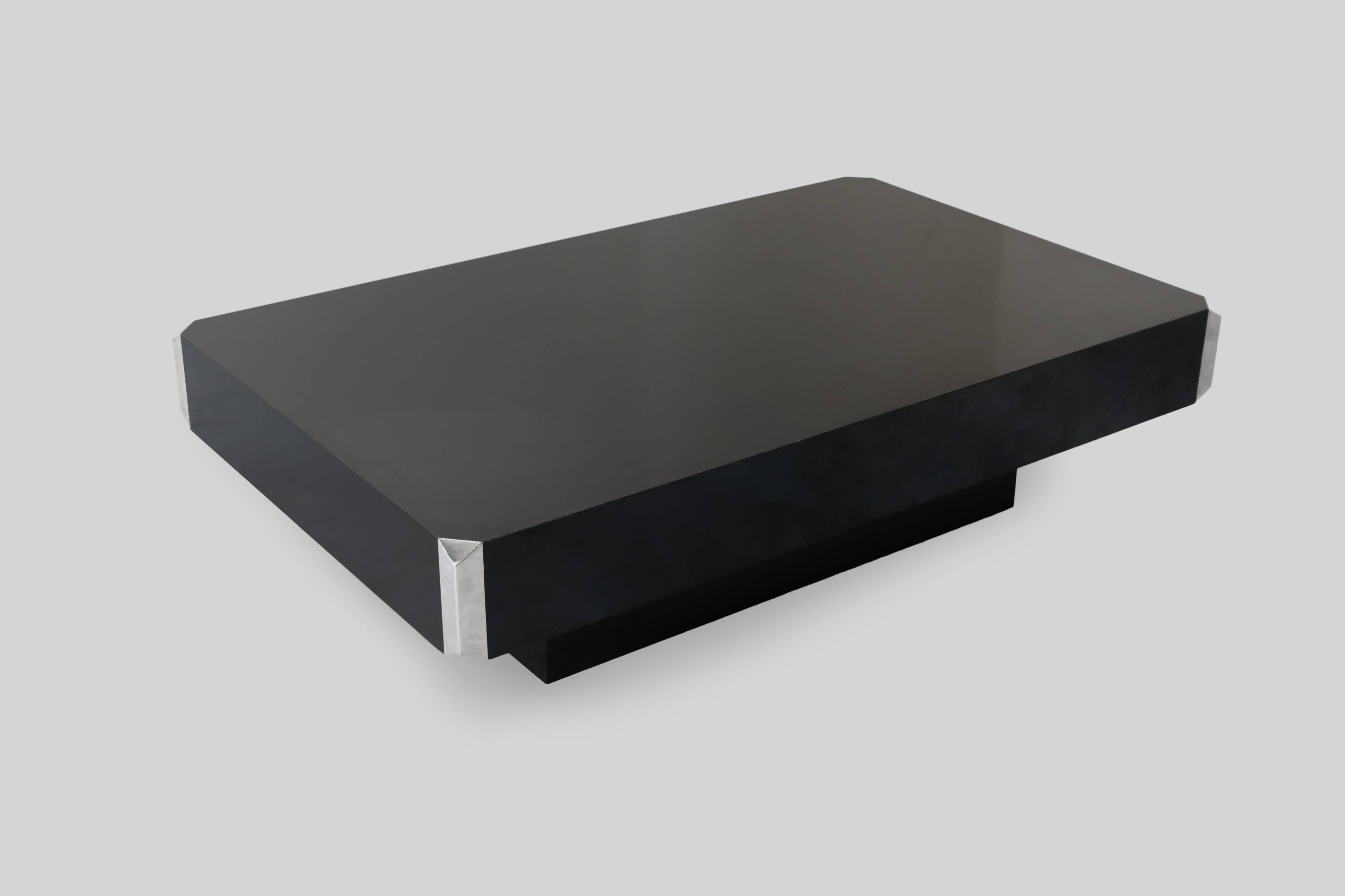Table basse vintage willy rizzo
