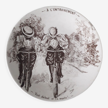 Assiette céramique Sarreguemines 18.5 cm