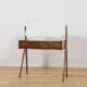 Mid-Century Teak Dressing Table with Mirror by Arne Vodder for Ølholm Møbelfabrik, Denmark, 1960s