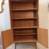 Vintage showcase furniture 1960s teak Scandinavian style