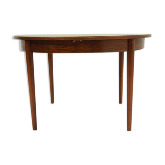 Table de salle à manger en palissandre vintage design années 60 / 70