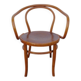 Curved beech armchair by Jacob & Josef Kohn, 1900s.