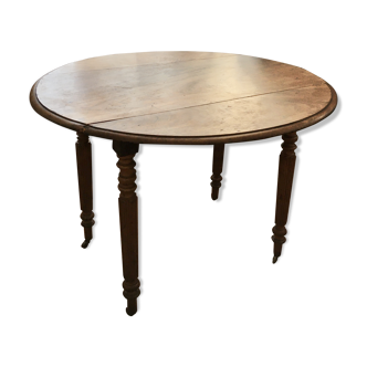 Table ronde style Louis Philippe