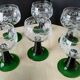 6 large tasting glasses for Alsace wine
