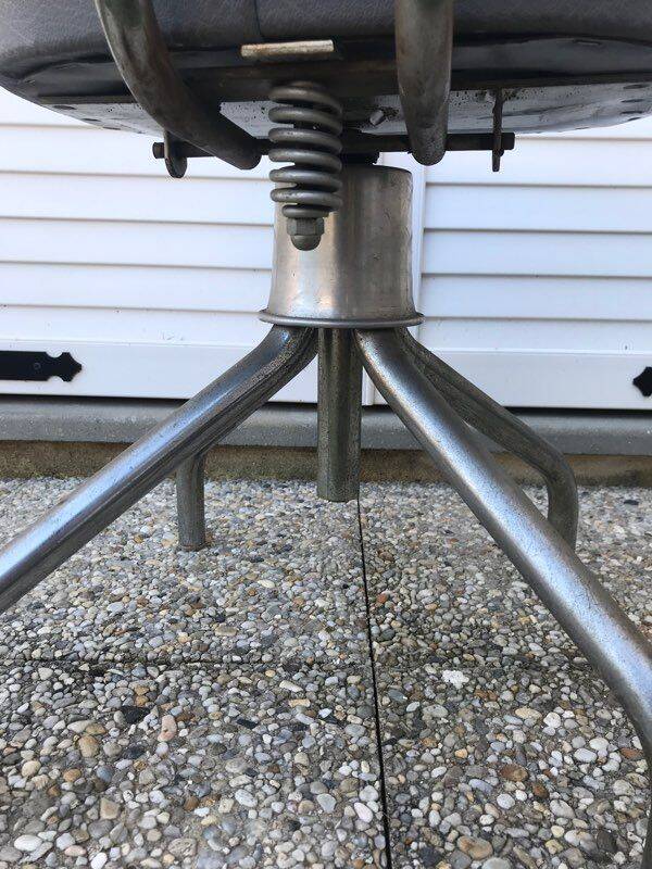 Vintage industrial work chair armchair model “NORI” from 1950/60