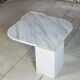 Table basse en marbre forme oeil 1970