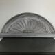 Patinated wooden fronton