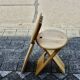 Pair of vintage folding stools