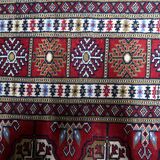 Vintage Uzbek Bukhara rug 122' x 213' 1960s - 1C1227