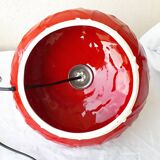 Red ceramic lamp