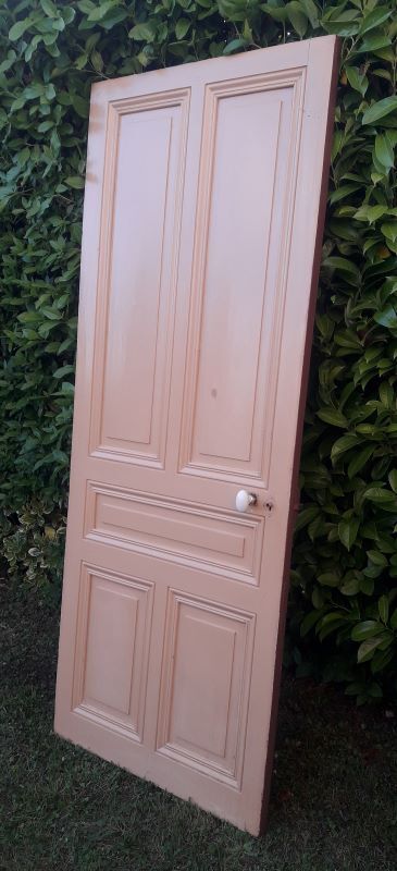 Porte de communication 85,5x212cm ancienne moulurée