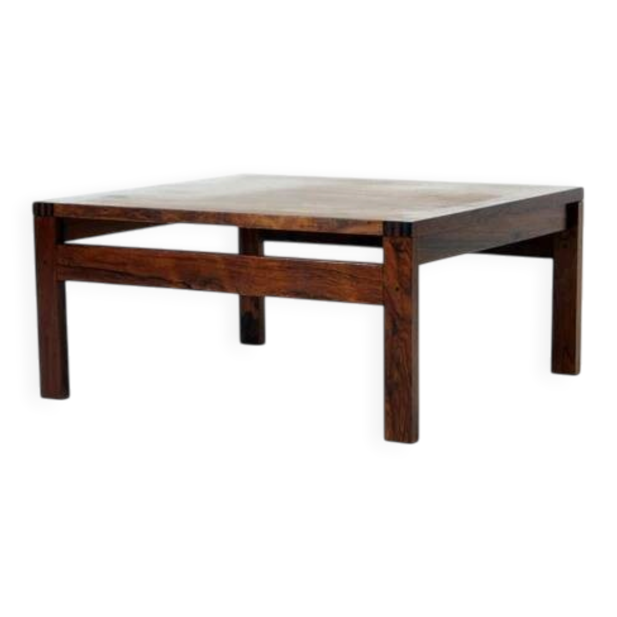Retro Vintage Danish France & Son Rosewood Low Coffee Table Mid Century 60s 70s