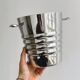 vintage stainless steel champagne bucket