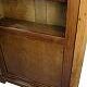 Antique display cabinet with adjustable shelves - Mahogany - Hand polished - 1920s