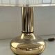 Italian metal table lamp with perspex lampshade, 1970s