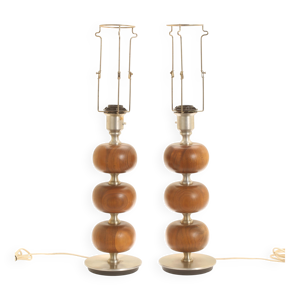 Paire lampes bureau