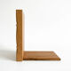 Brutalist oak bookends from the 1960s.