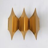 Gothic III wall lamp by Bent Karlby for Lyfa, Denmark 1960's
