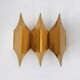 Applique murale Gothic III de Bent Karlby pour Lyfa, Danemark années 1960