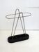 Modernist umbrella stand, Bauhaus style, in metal