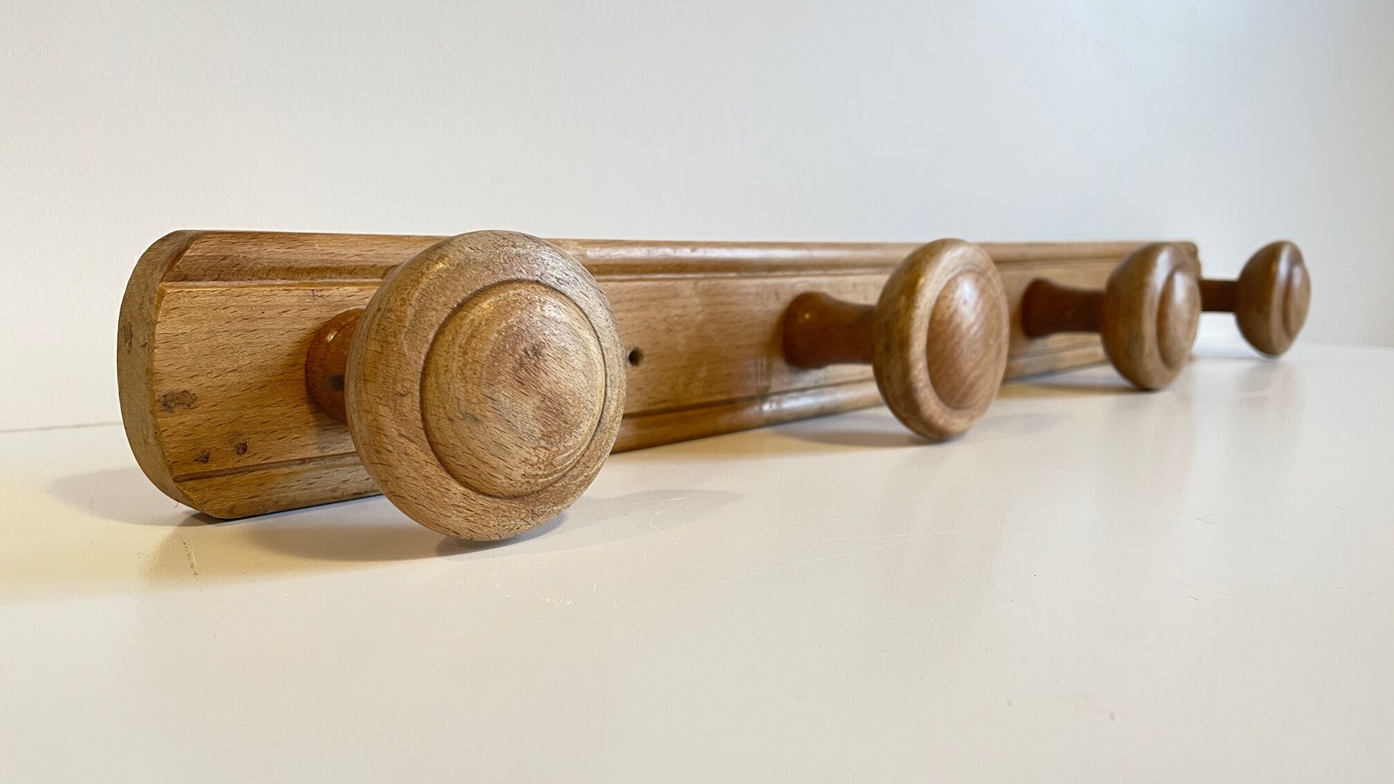 Wooden hooks years 30