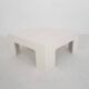 White square coffee table attrb. to Marc Berthier, France 1970's
