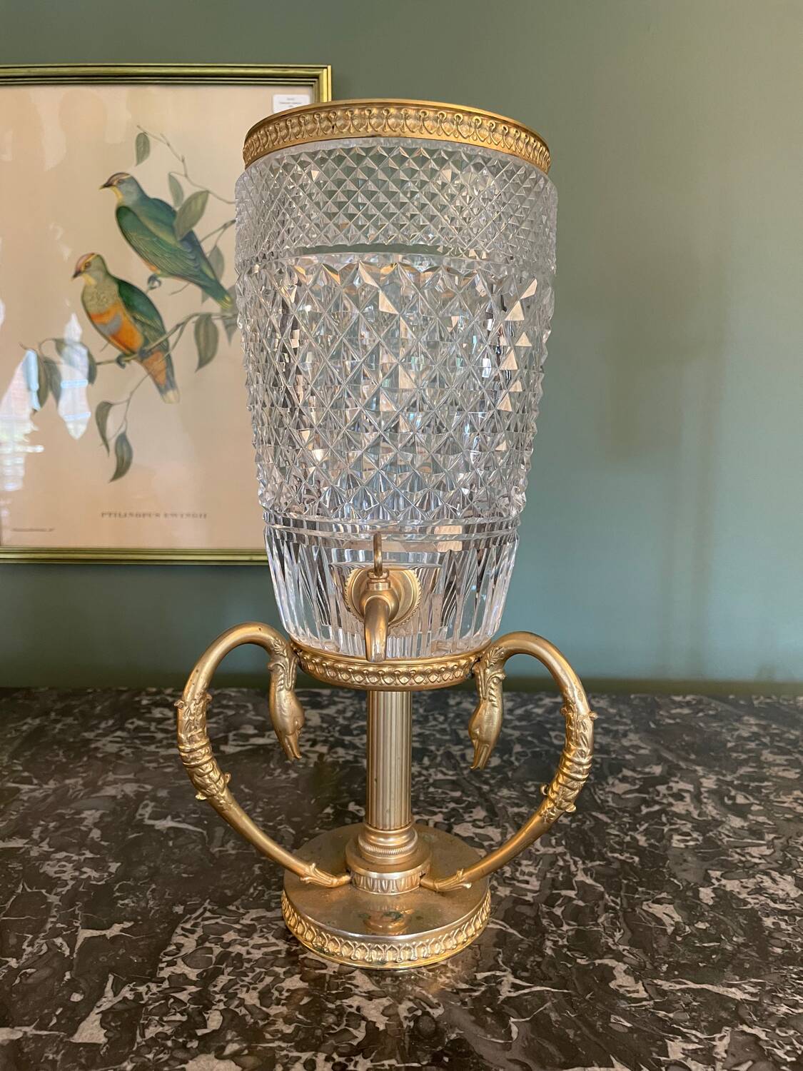 Empire style absinthe fountain