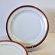 6 Limoges porcelain dessert plates from Chastagner, France