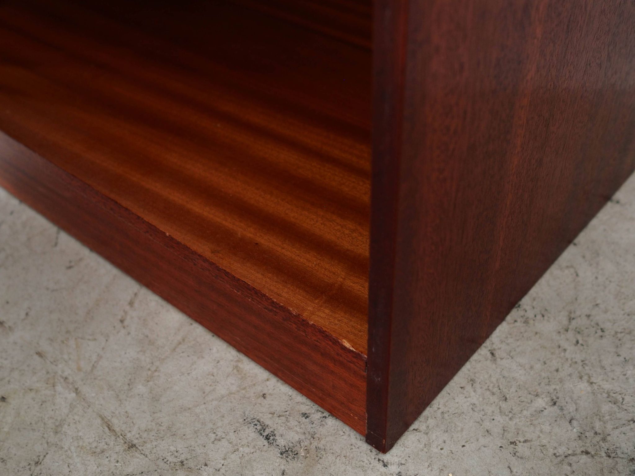 Mahogany cabinet, Danish design, 1980s, production: Denmark