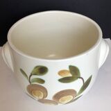 Soup pot in GIEN earthenware