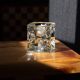 Reversible Bohemian crystal photophore - 60s or 70s