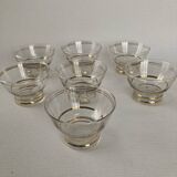 Set of Water Glasses and Champagne Glasses
