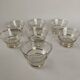 Set of Water Glasses and Champagne Glasses
