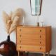 Scandinavian oak chest of drawers | vintage Danish furniture